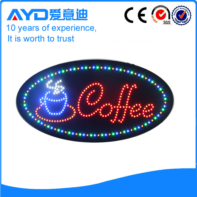 AYD Unique Design LED Coffee Sign