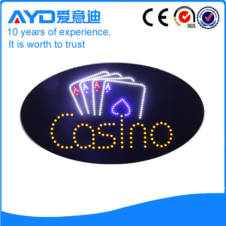 AYD LED Casino Sign