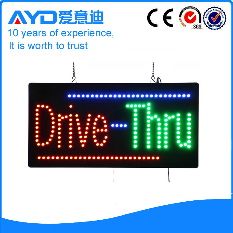 AYD LED Drive-Thru Sign