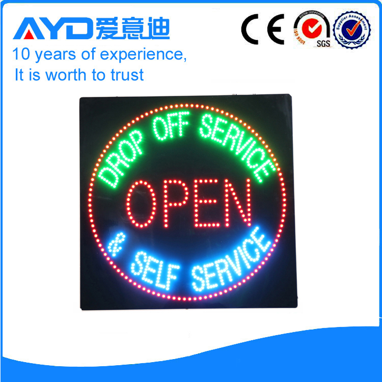 AYD LED Drop Off Service&Self Service Sign