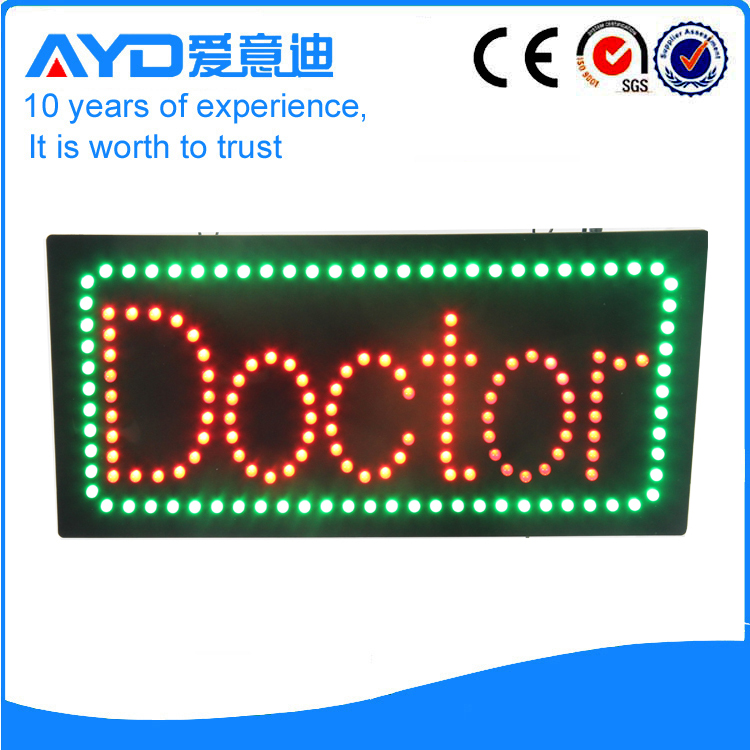 AYD Good Price LED Doctor Sign