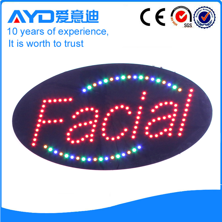 AYD Good Price LED Facial Sign