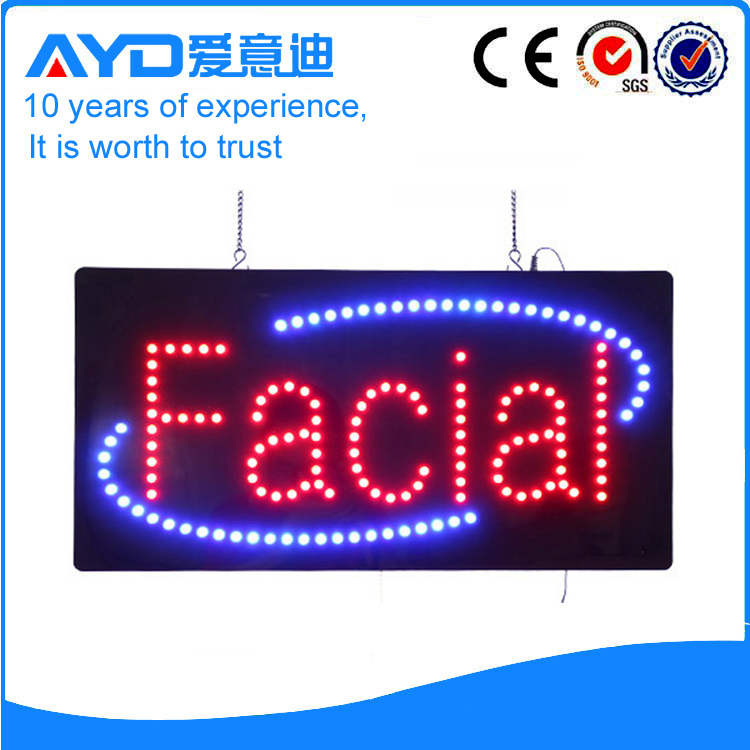 AYD Good Price LED Facial Sign