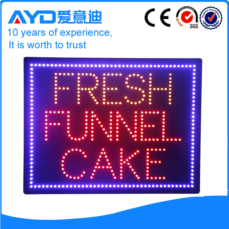 AYD LED Fresh Funnel Cake Sign