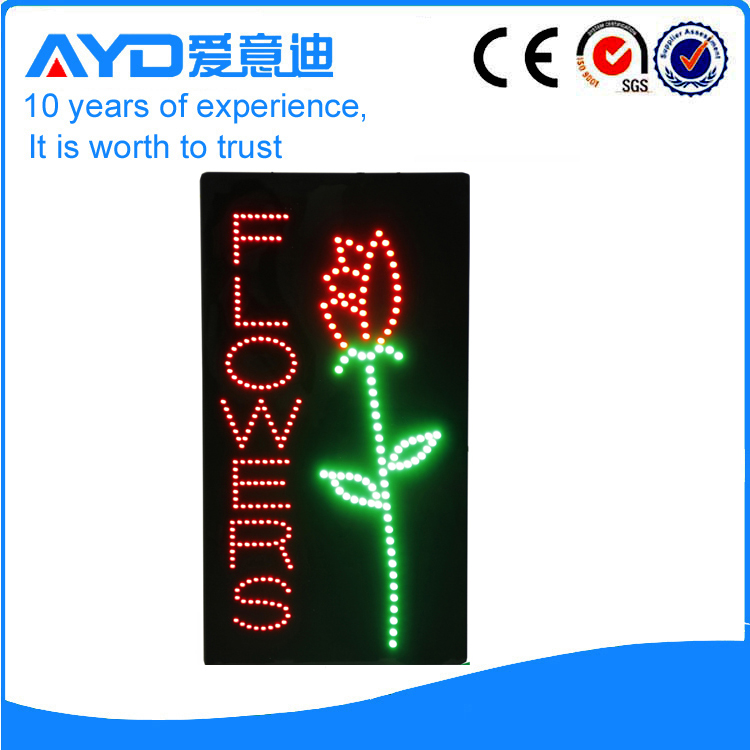 AYD Good Price LED Flowers Sign