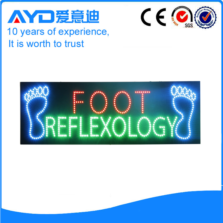 AYD LED Foot Reflexology Sign