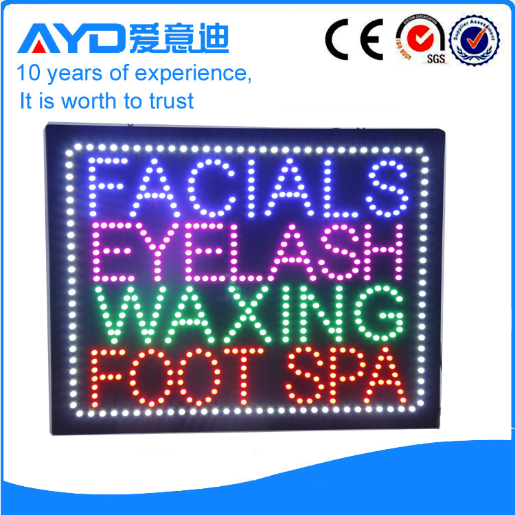 AYD Good Price LED Facial Sign