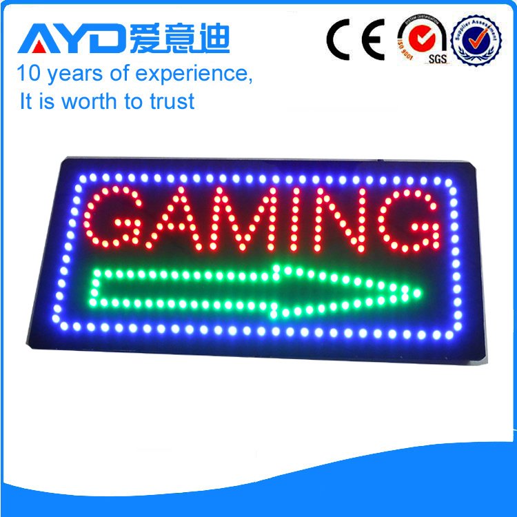 AYD Unique Design LED Gaming Sign