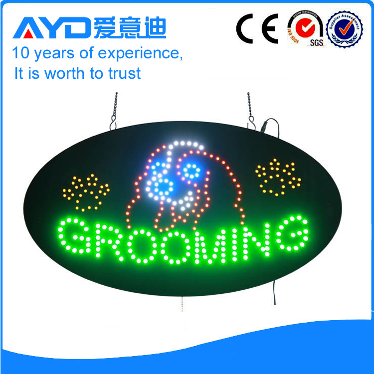 AYD Unique Design LED Grooming Sign