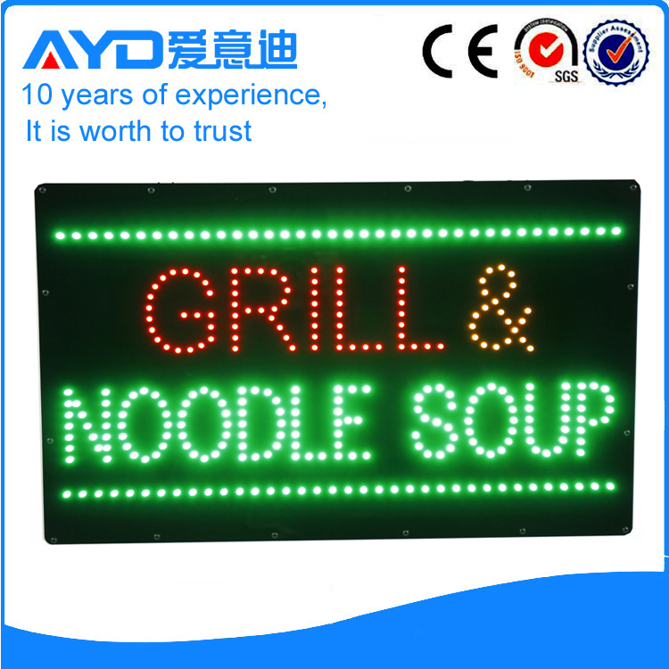 AYD LED Grill&Noodle Soup Sign