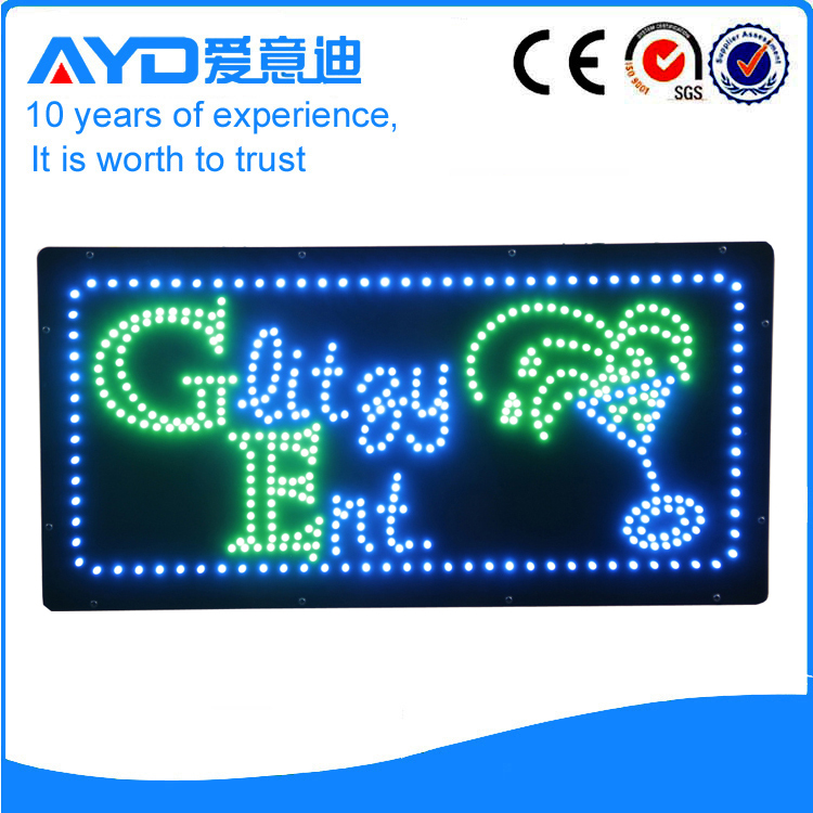 AYD LED Glitgy Ent Sign