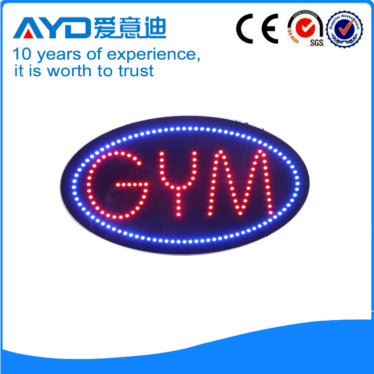 AYD Good Price LED Gym Sign