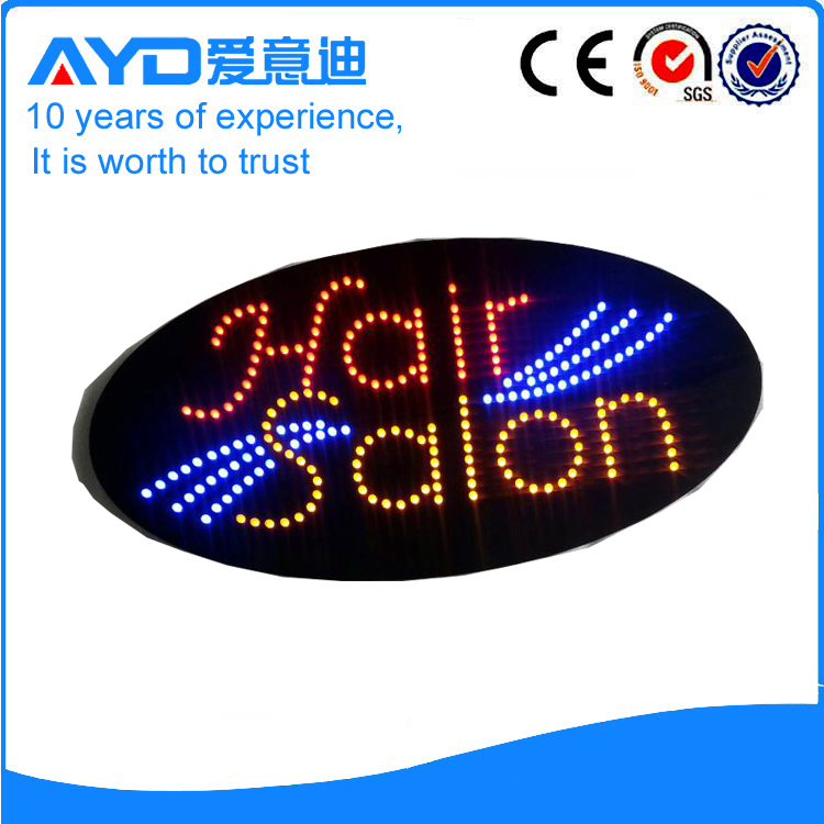 AYD Unique Design LED Hair Salon Sign