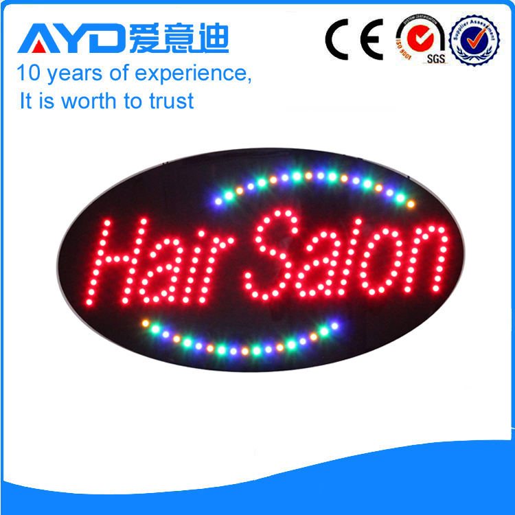 AYD Unique Design LED Hair Salon Sign