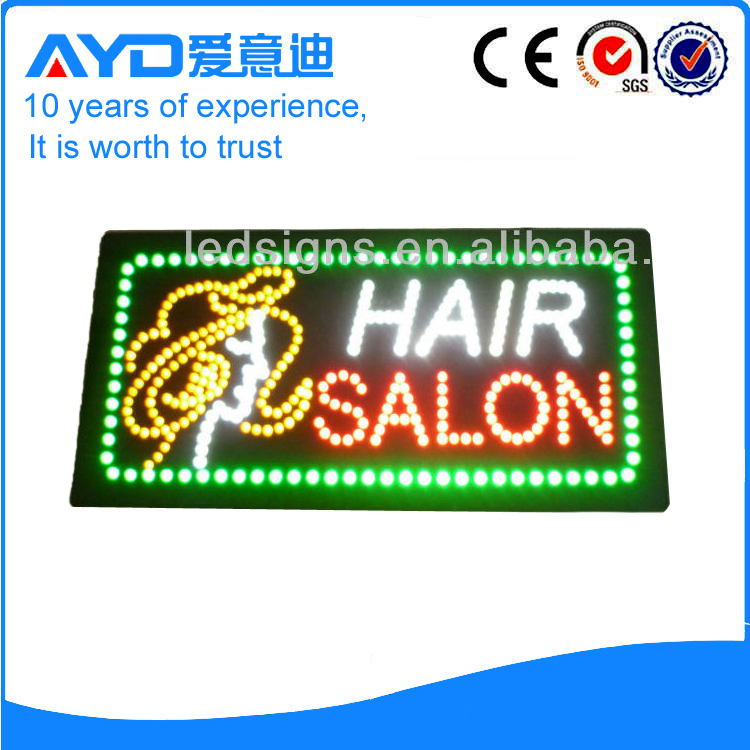 AYD Unique Design LED Hair Salon Sign