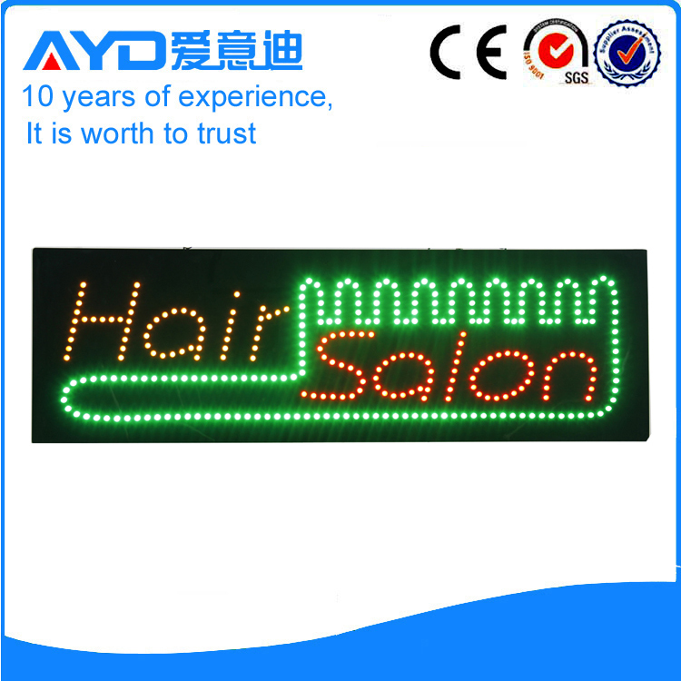 AYD Unique Design LED Hair Salon Sign