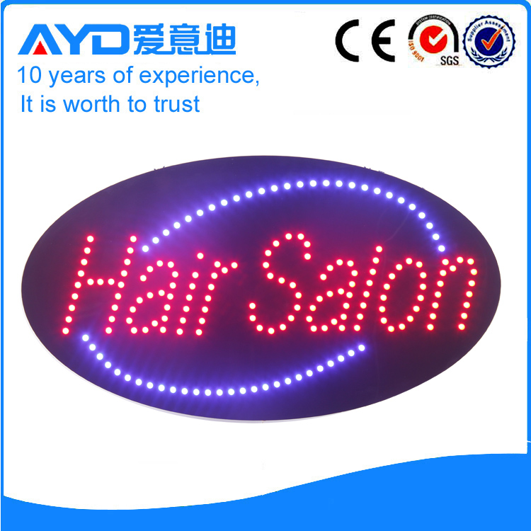 AYD Unique Design LED Hair Salon Sign