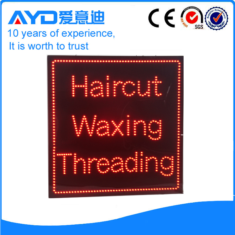 AYD Unique Design LED Haircut Sign