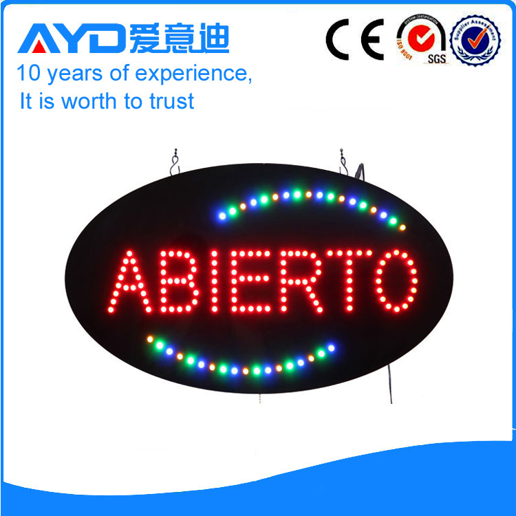 AYD Good Design LED Abierto Sign