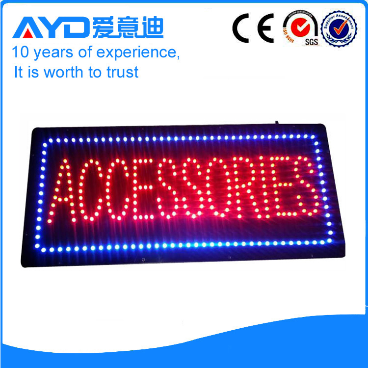 AYD Good Design LED Accessories Sign