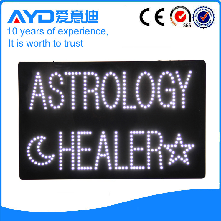 AYD Unique Design LED Astrology Healer Sign