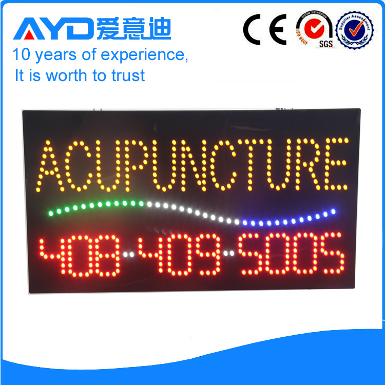 AYD Unique Design LED Acupuncture Sign