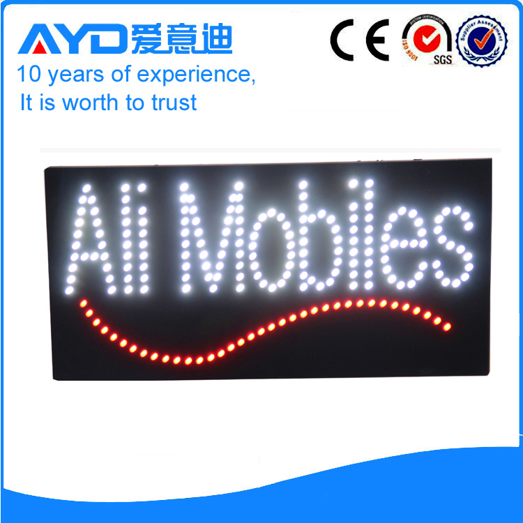 AYD LED Ali Mobiles Sign