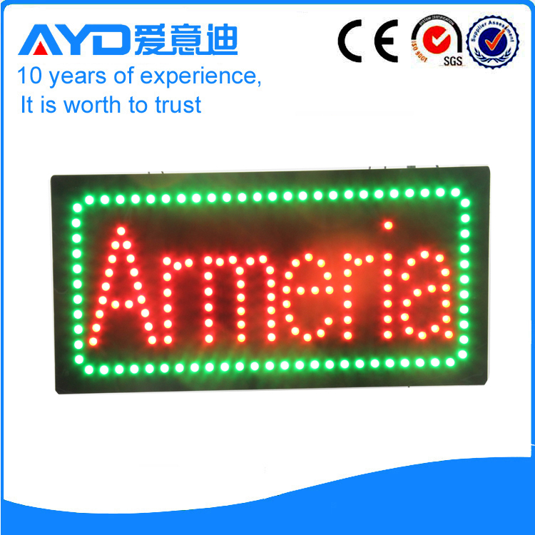 AYD Unique Design LED Armeria Sign