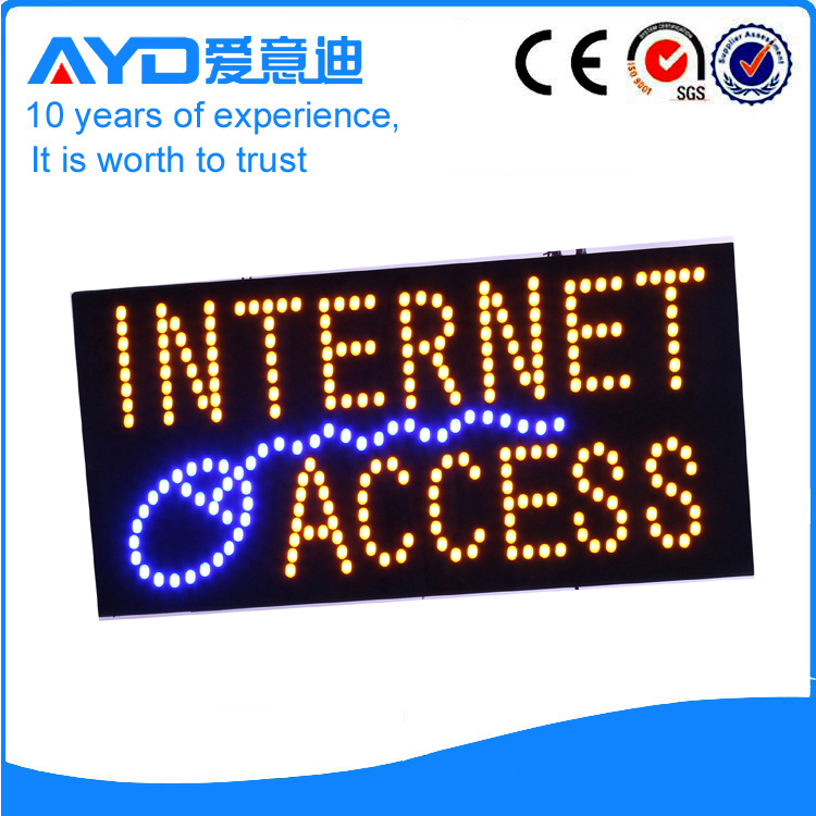 AYD LED Internet Access Sign