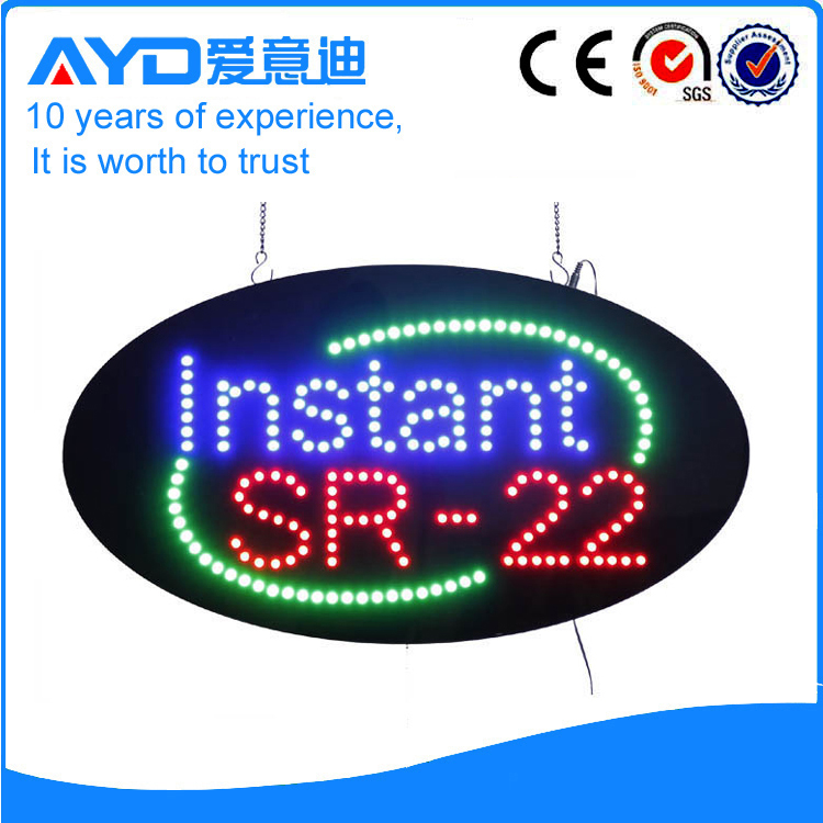 AYD Unique Design LED Instant Sign