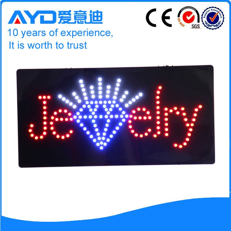 AYD Unique Design LED Jewelry Sign