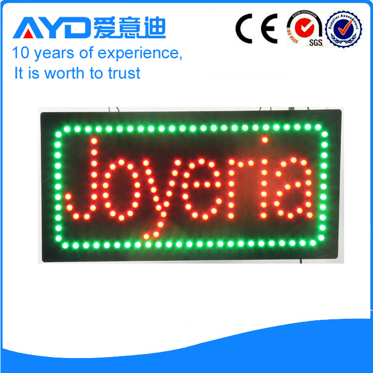 AYD Unique Design LED Joyeria Sign