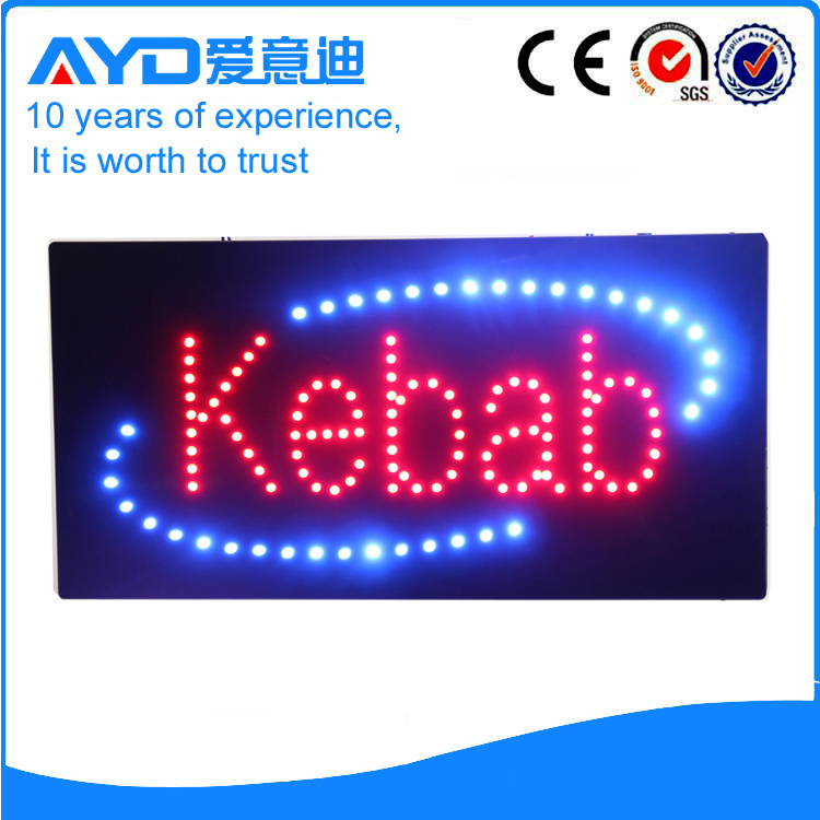 AYD Good Price LED Kebab Sign