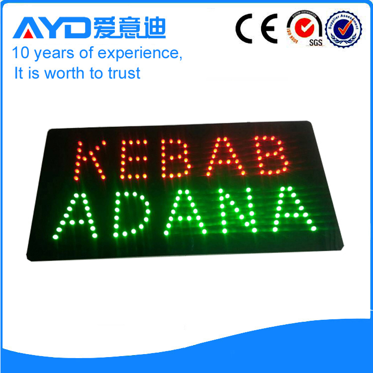 AYD Good Price LED Kebab Adana Sign