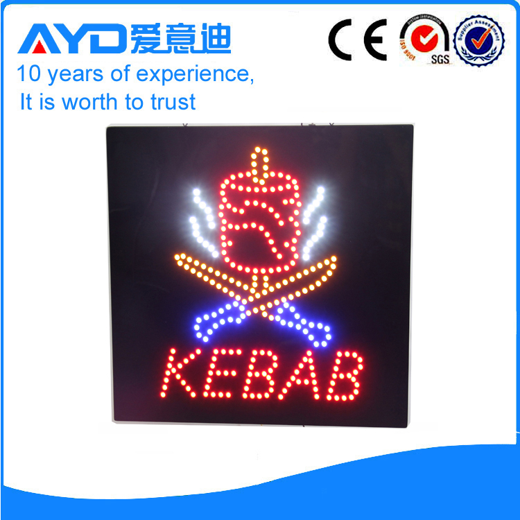 AYD Good Price LED Kebab Sign