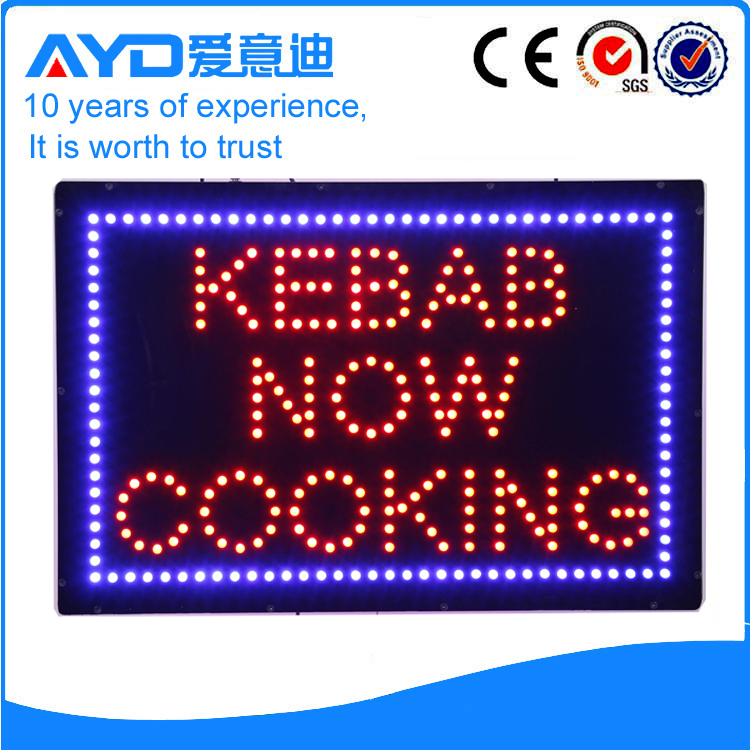 AYD Good Price LED Kebab Sign