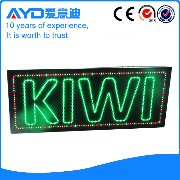 AYD Good Price LED Kiwi Sign