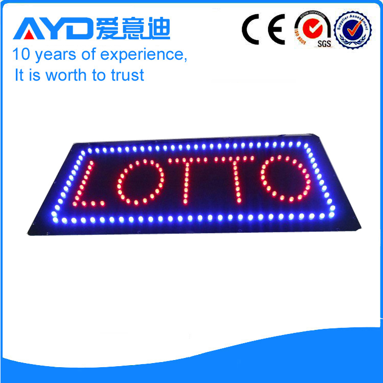 AYD Good Price LED Lotto Sign