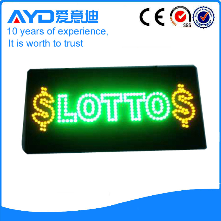 AYD Unique Design LED Lotto Sign