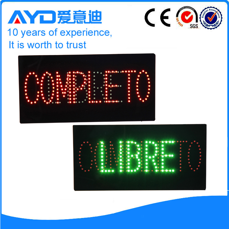 AYD LED Completo&Libre Sign