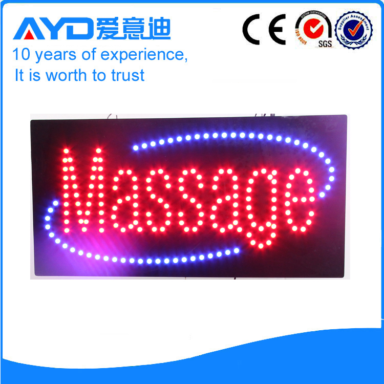 AYD Good Design Massage Sign
