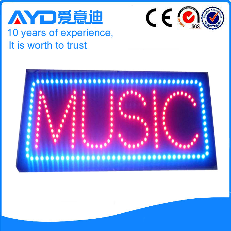 AYD Good Design LED Music Sign
