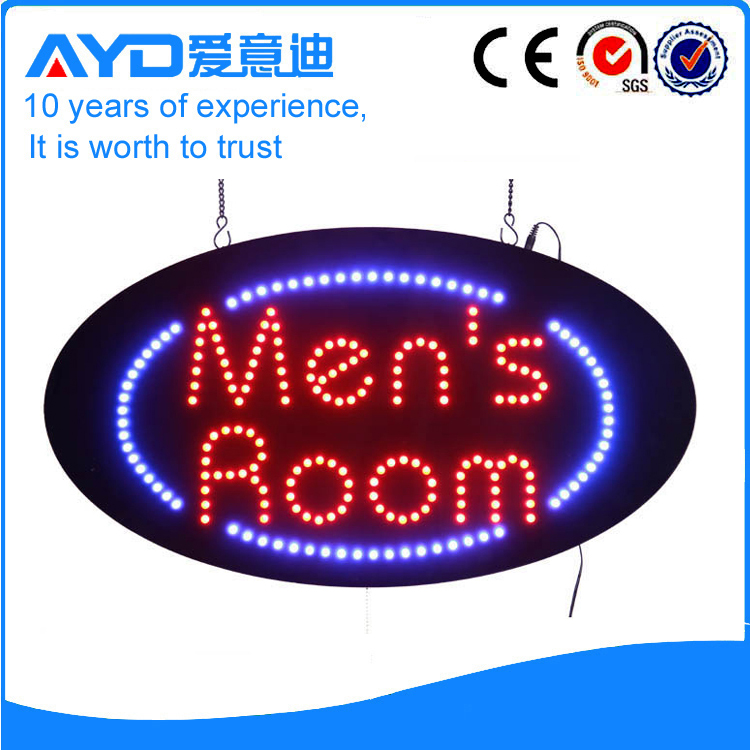 AYD Good Design LED Mens Room Sign