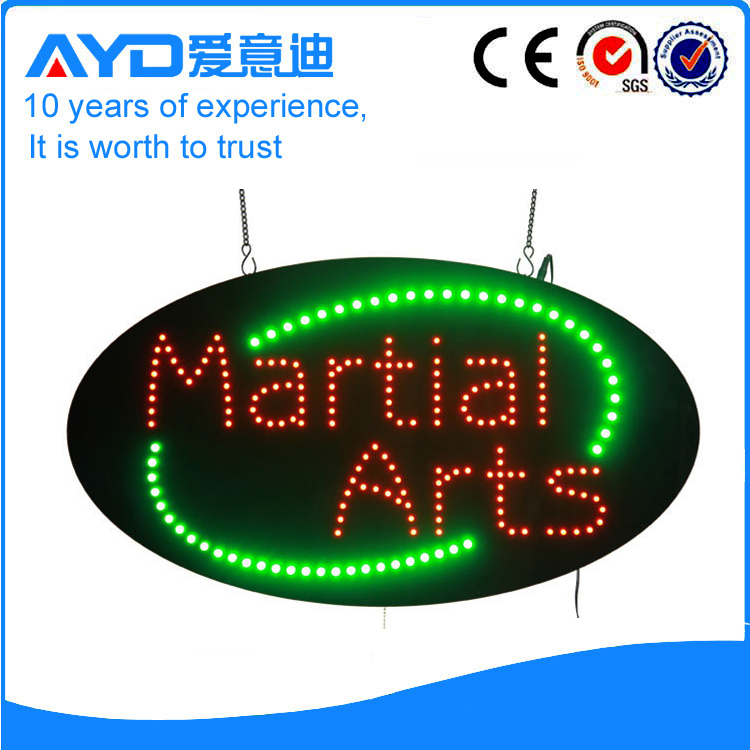 AYD Good Design LED Martial Arts Sign