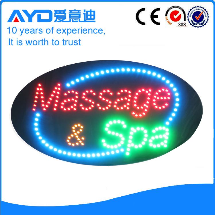 AYD Good Design LED Massage&Spa Sign