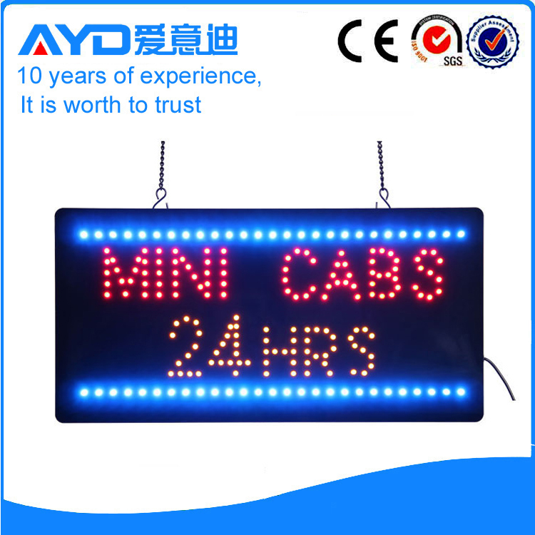 AYD LED Mini Cabs Sign