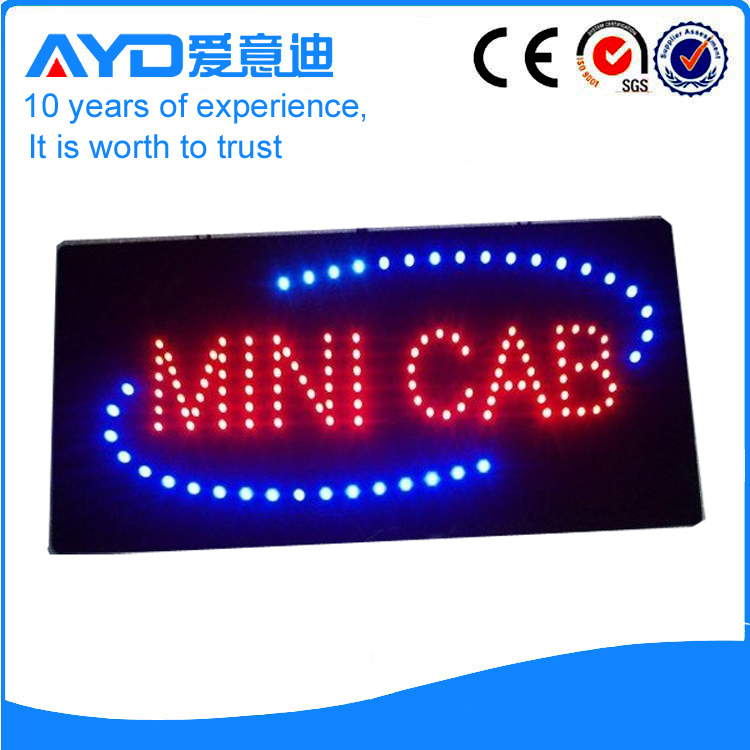 AYD LED Mini Cabs Sign