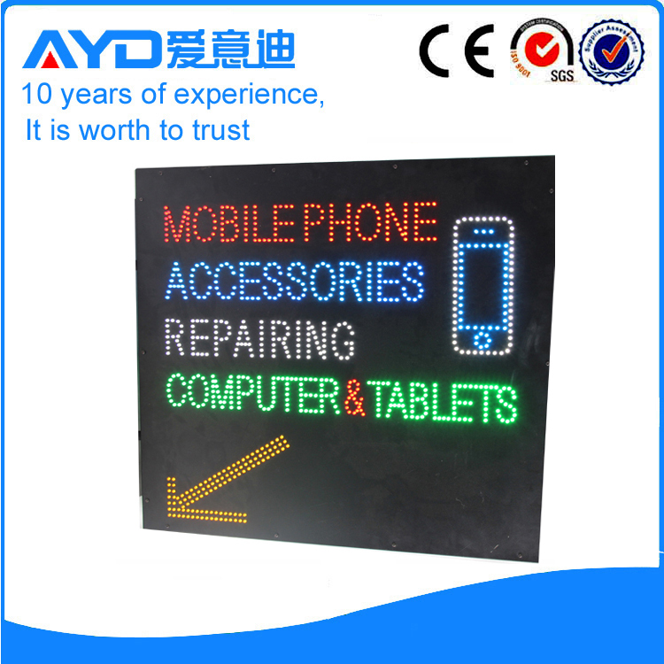 AYD LED Mobile Phone Accessories Sign