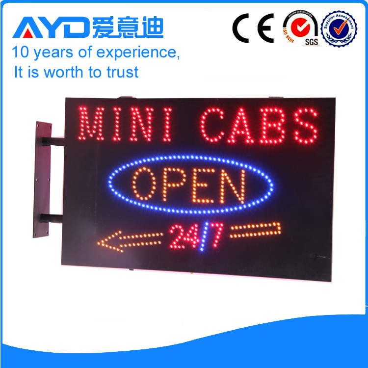 AYD LED Mini Cabs Open Sign