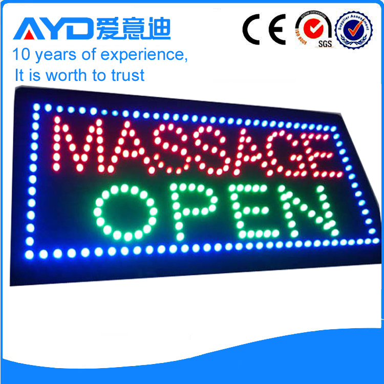 AYD Good Design LED Massage Open Sign